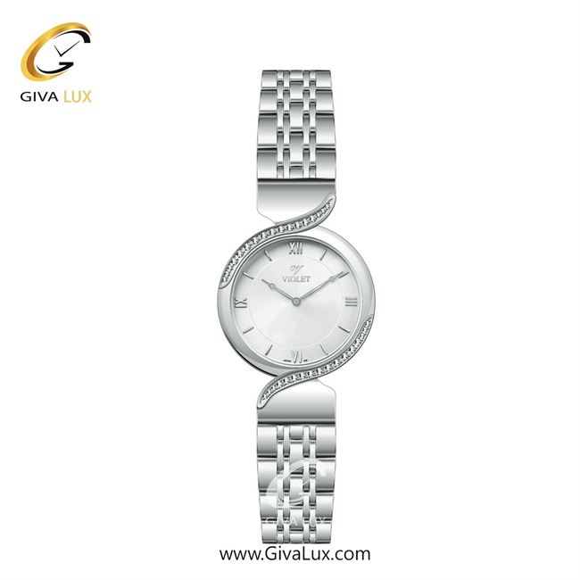 ساعت مچی اورجینال زنانه ویولت VIOLET نقره ای | نقره ای| نقره ای| کد رفرنس 0587